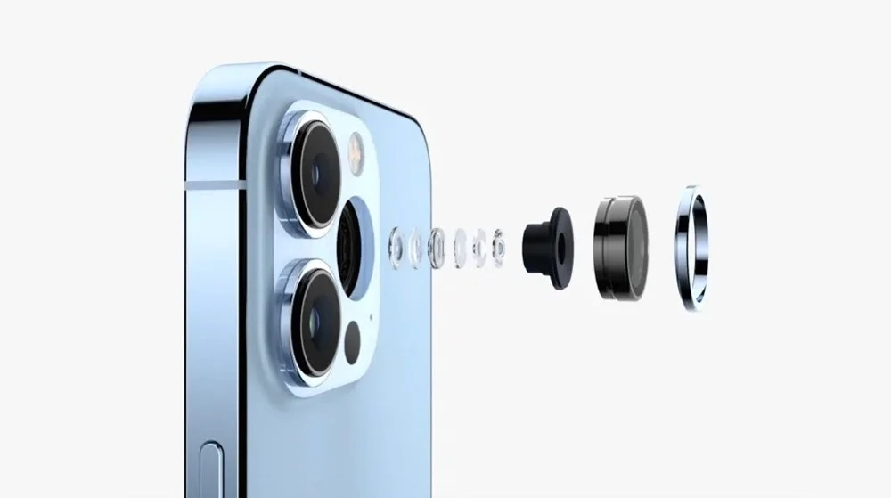 Ilustrasi konsep kamera iPhone 18 Pro yang dirumorkan membawa teknologi aperture variabel dan peningkatan lensa telefoto