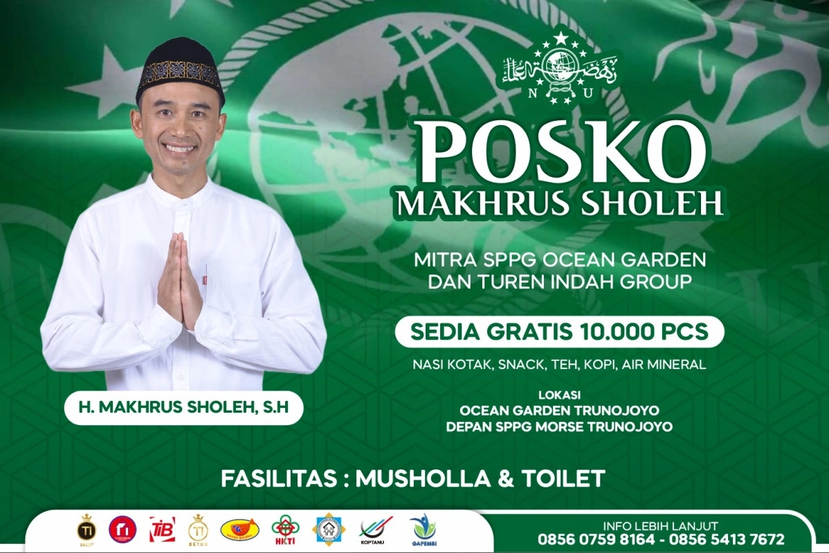 membuka posko dalam peringatan Hari Lahir (Harlah) Nahdlatul Ulama ke-100