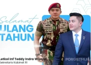 Di Hari Lahir Teddy, Negeri Mengirim Doa