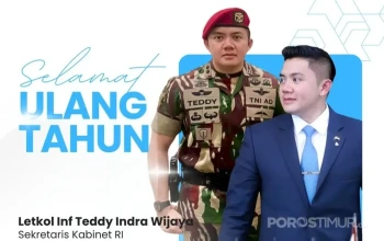 Di Hari Lahir Teddy, Negeri Mengirim Doa