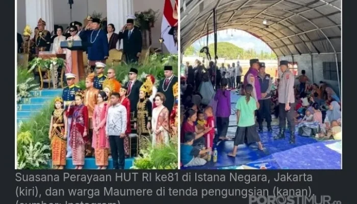 HUT RI ke-81: Istana Meriah, Lima Kabupaten Flores Tiadakan Apel