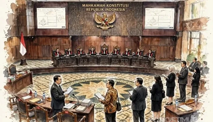 MK Kirim Bola Panas ke DPR, Gibran Di Ambang Pemakzulan?